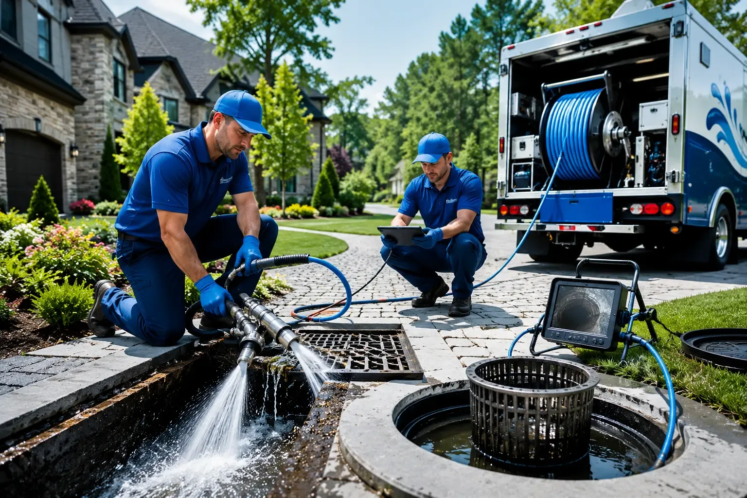 Local outdoor drain cleaning professionals in Kensington, KS