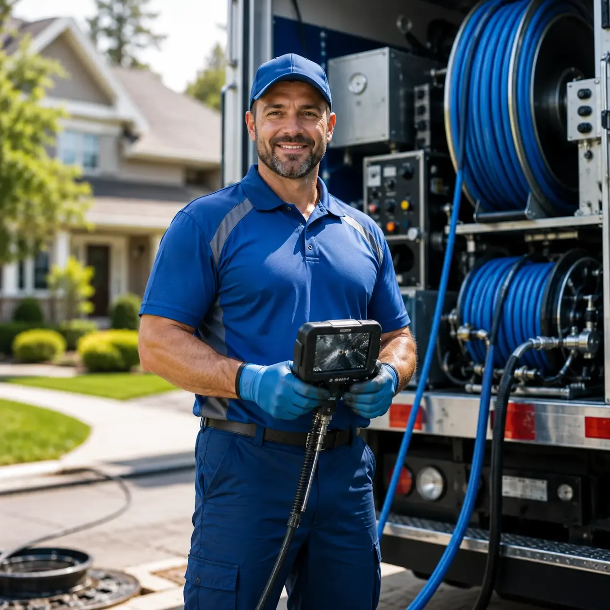 Local outdoor drain cleaning specialists in Kensington, KS